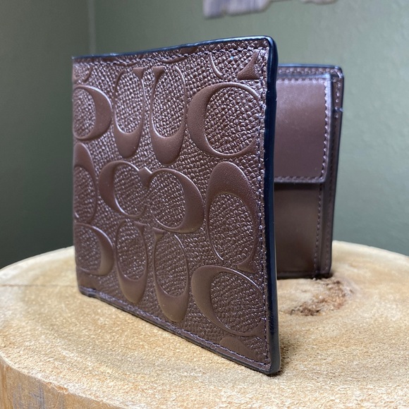 Coach Other - NWT COACH Coin Wallet In Signature Leather